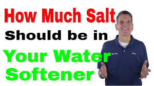 How Much Salt Does a Water Softener Use?