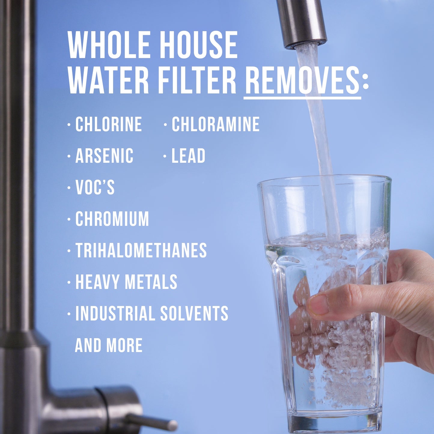 Whole House Water Filter & Salt-Free Softener Alternative  Combo - FS1500