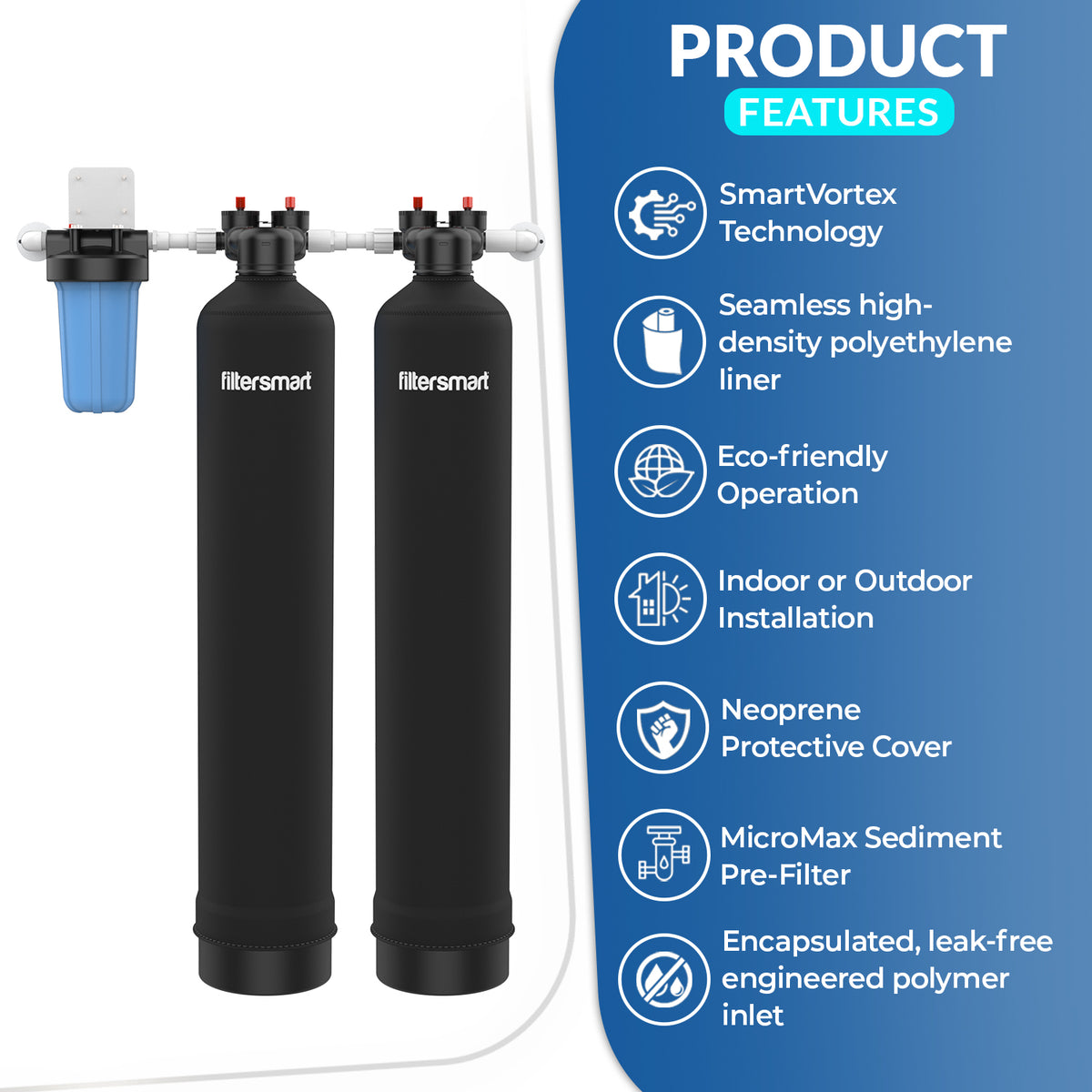 Filter Softner Whole House Water Filtration | Water Softener | Water Filter And ...