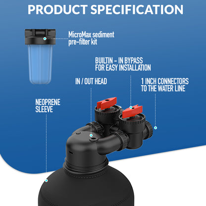 Salt-Free Water Softener Alternative  System, Saltless Water Conditioner   - FS500