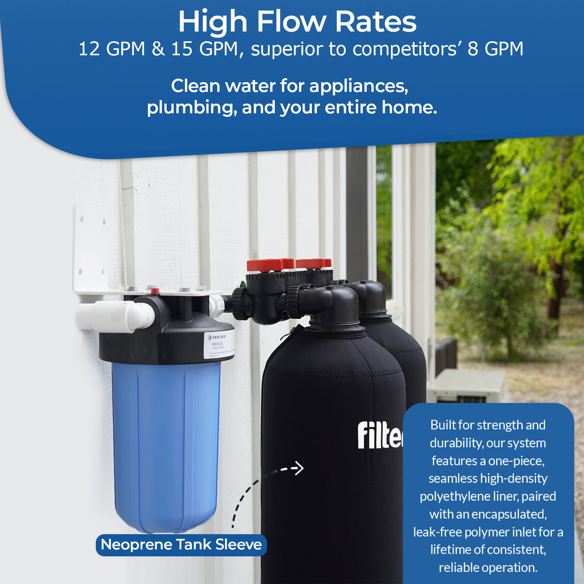 Filter Softner Whole House Water Filtration | Water Softener | Water Filter And ...