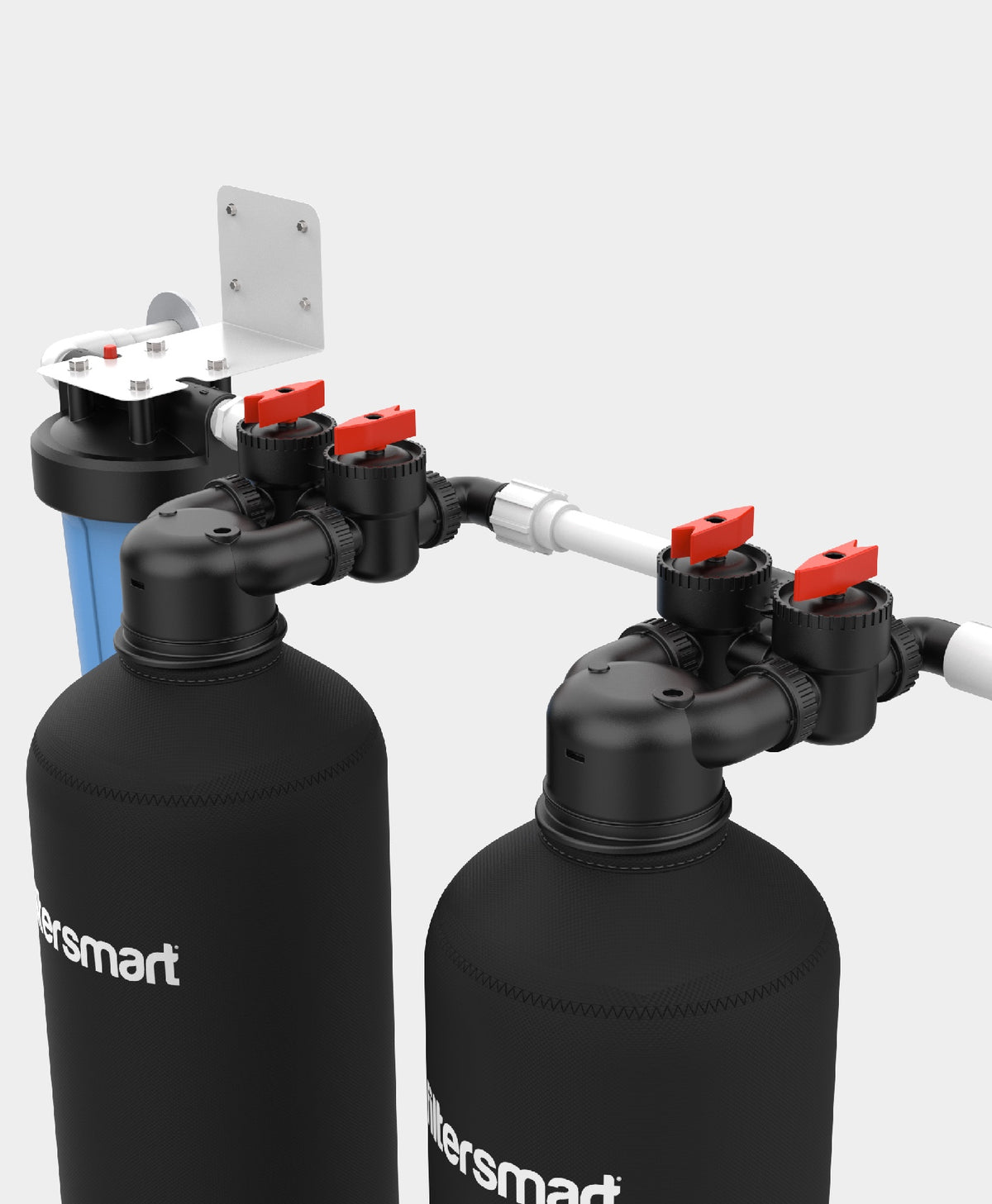 Whole House Water Filter &amp; Salt-Free Softener Alternative  Combo - FS1500