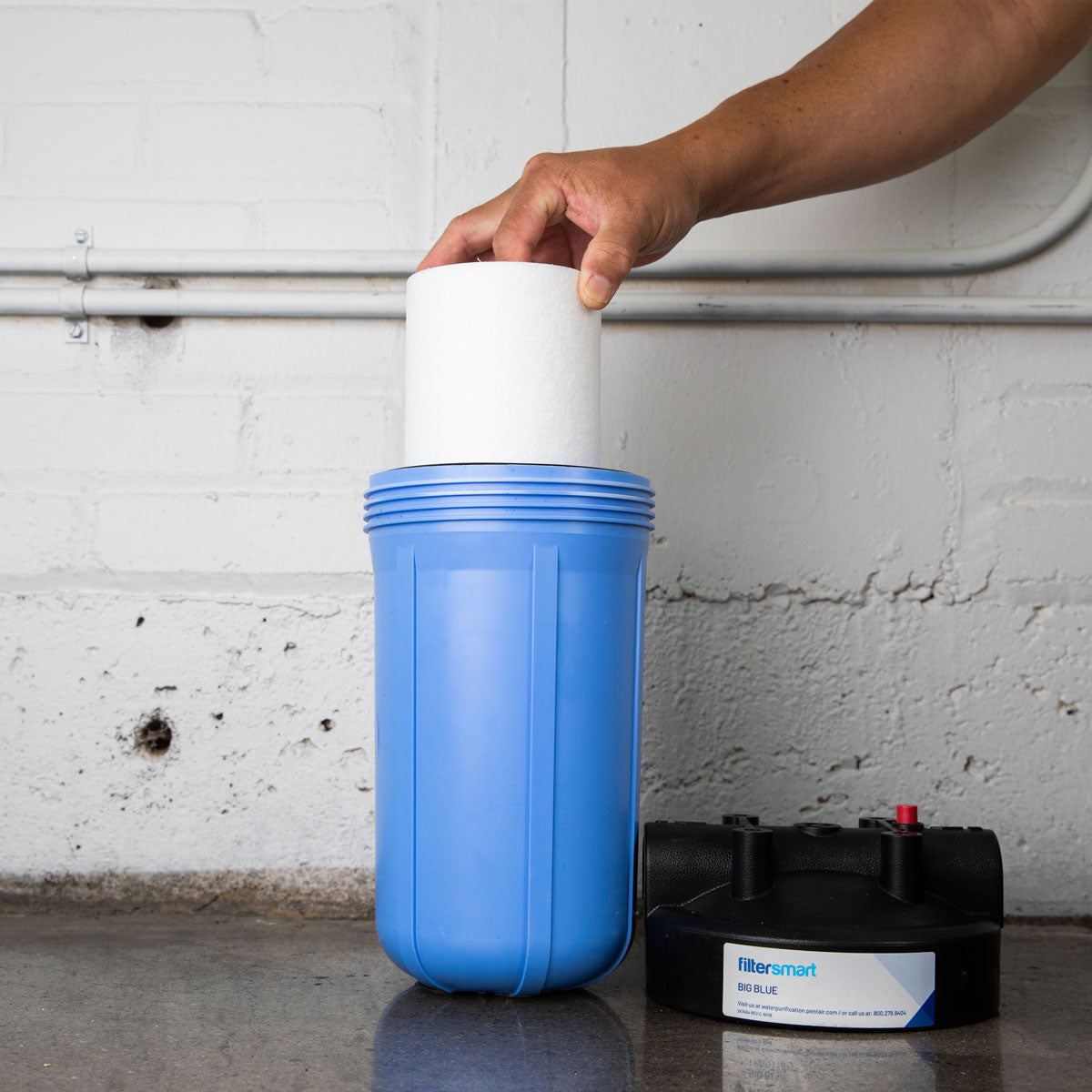 Whole House Water Filter &amp; Salt-Free Softener Alternative  Combo - FS1500