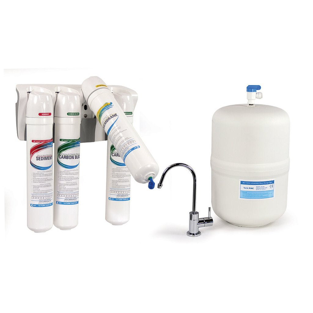 4-Stage 50GPD Reverse Osmosis System